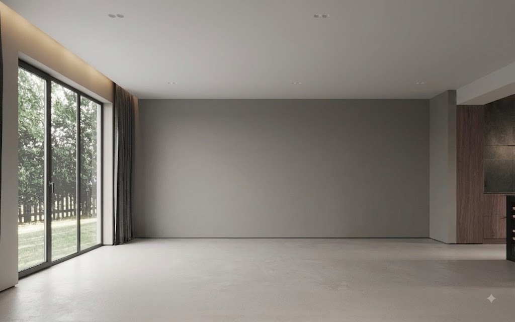 Empty room before redesign